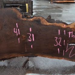 Goby Walnut Products Oregon Black Walnut Slab 010220-06