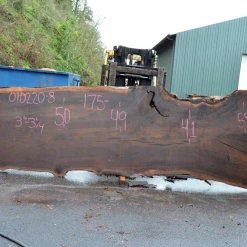 Goby Walnut Products Oregon Black Walnut Slab 010220-08