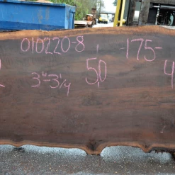 Goby Walnut Products Oregon Black Walnut Slab 010220-08