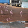 Goby Walnut Products Oregon Black Walnut Slab 010420-02 Green Slabs