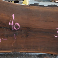 Goby Walnut Products Oregon Black Walnut Slab 010420-05