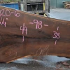 Goby Walnut Products Oregon Black Walnut Slab 010420-06 Green Slabs