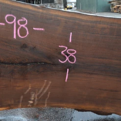 Goby Walnut Products Oregon Black Walnut Slab 010420-06 Green Slabs