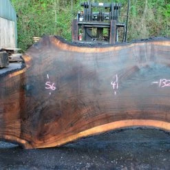 Goby Walnut Oregon Black Walnut Slab 010715-01 Green Slabs