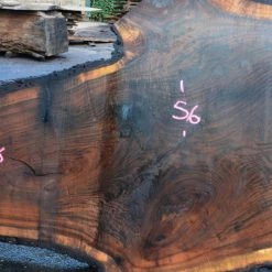 Goby Walnut Oregon Black Walnut Slab 010715-01 Green Slabs