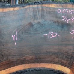 Goby Walnut Oregon Black Walnut Slab 010715-01 Green Slabs