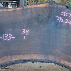 Goby Walnut Oregon Black Walnut Slab 010715-02 Green Slabs