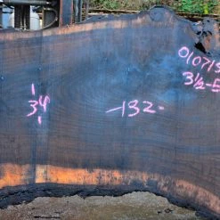 Goby Walnut Oregon Black Walnut Slab 010715-03 Green Slabs