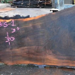 Goby Walnut Green Slabs Oregon Black Walnut Slab 010815-01