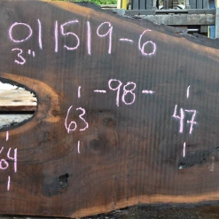 Goby Walnut 011519-06 Oregon Black Walnut Slab