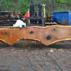 Goby Walnut Products 012719-03 Oregon White Oak Slab Green Slabs