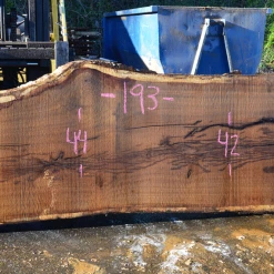 Goby Walnut Products 012719-09 Oregon White Oak Slab Green Slabs