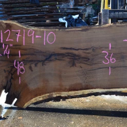 Goby Walnut Products 012719-10 Oregon White Oak Slab Green Slabs