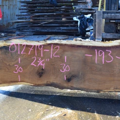 Goby Walnut Products 012719-12 Oregon White Oak Slab