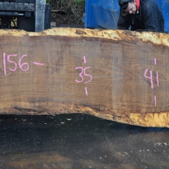 Goby Walnut Products Green Slabs 012819-01 Oregon White Oak Slab