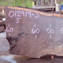 Goby Walnut Products 012919-03 Oregon Black Walnut Slab