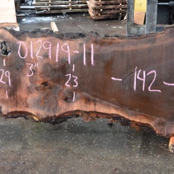 Goby Walnut Products 012919-11 Oregon Black Walnut Slab Green Slabs