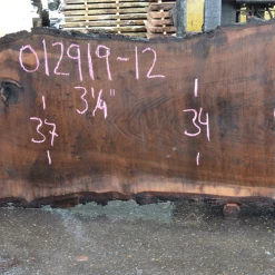 Goby Walnut Products 012919-12 Oregon Black Walnut Slab