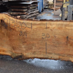 Goby Walnut Green Slabs Oregon White Oak Slab 013120-01