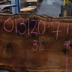 Goby Walnut Oregon White Oak Slab 013120-07 Green Slabs