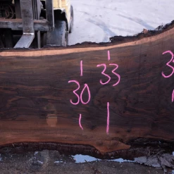 Goby Walnut Products Oregon Black Walnut Slab 020921-01