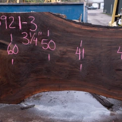 Goby Walnut Products Oregon Black Walnut Slab 020921-03