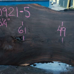 Goby Walnut Products Oregon Black Walnut Slab 020921-05 Green Slabs