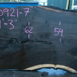 Goby Walnut Products Green Slabs Oregon Black Walnut Slab 020921-07