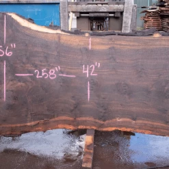 Goby Walnut Products Oregon Black Walnut Slab 020921-08 Green Slabs