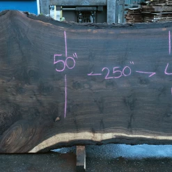 Goby Walnut Products Green Slabs Oregon Black Walnut Slab 021021-04