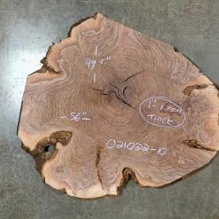 Goby Walnut Oregon Black Walnut Burl Round 021022-10