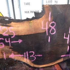 Goby Walnut Products Oregon Black Walnut Slab 021317-01