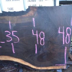 Goby Walnut Products Green Slabs Oregon Black Walnut Slab 021317-02