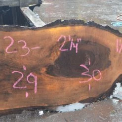 Goby Walnut Products Green Slabs Oregon Black Walnut Slab 021517-07