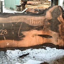 Goby Walnut Products Oregon Black Walnut Slab 022118-06