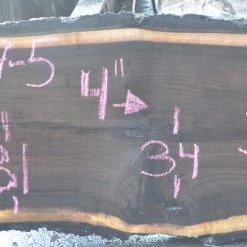 Goby Walnut Products Green Slabs Oregon Black Walnut Slab 022217-05