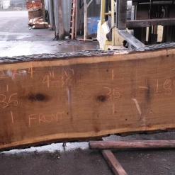 Goby Walnut Products Oregon White Oak Slab 022718-04 Green Slabs