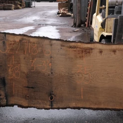 Goby Walnut Products Green Slabs Oregon White Oak Slab 022718-06