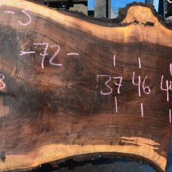 Goby Walnut Products Green Slabs 022719-03 Oregon Black Walnut Slab