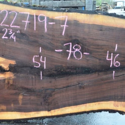 Goby Walnut Products 022719-07 Oregon Black Walnut Slab