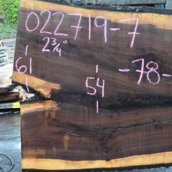 Goby Walnut Products 022719-07 Oregon Black Walnut Slab