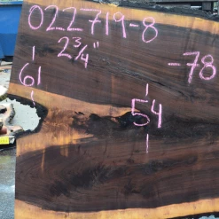 Goby Walnut Products Green Slabs 022719-08 Oregon Black Walnut Slab