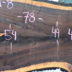 Goby Walnut Products Green Slabs 022719-08 Oregon Black Walnut Slab
