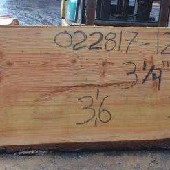 Goby Walnut Oregon Fir Slab 022817-12 Green Slabs