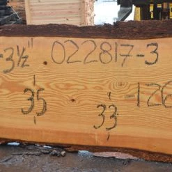 Goby Walnut Green Slabs Oregon Fir Slab 022817-03