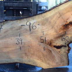 Goby Walnut Products 022819-07 Big Leaf Maple Slab Green Slabs