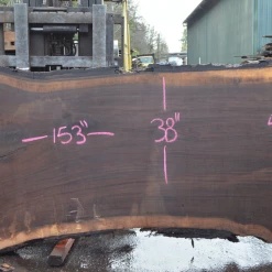 Goby Walnut Products Oregon Black Walnut Slab 030121-04