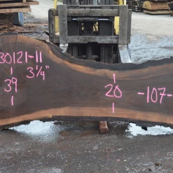 Goby Walnut Products Oregon Black Walnut Slab 030121-11