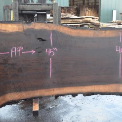 Goby Walnut Products Oregon Black Walnut Slab 030221-04