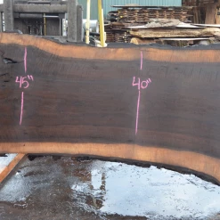 Goby Walnut Products Oregon Black Walnut Slab 030221-04